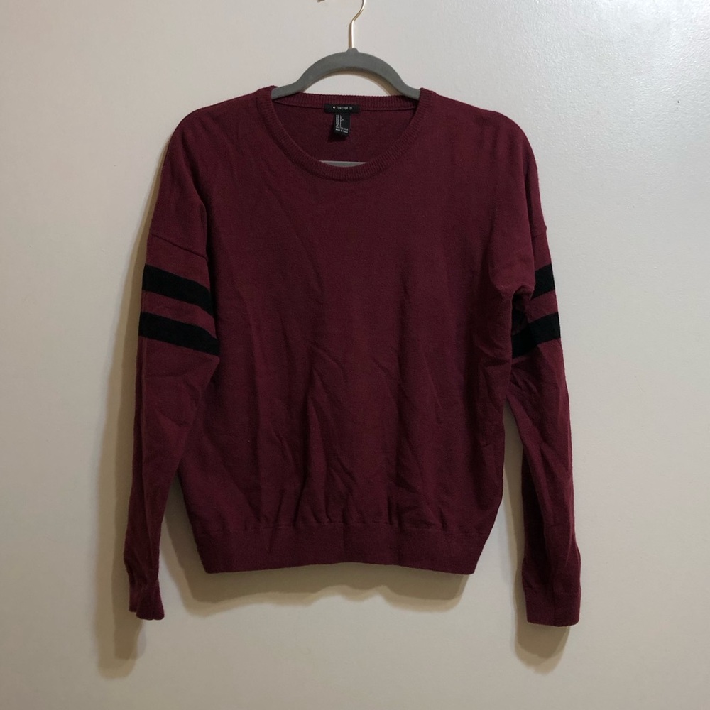 Forever 21 Maroon Sweater
